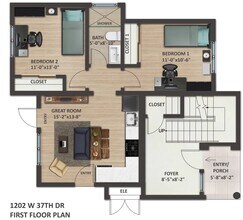 1202 W 37th Dr in Los Angeles, CA - Foto de edificio - Building Photo