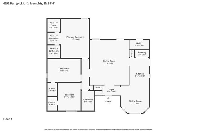 4595 S Berrypick Ln in Memphis, TN - Building Photo - Building Photo