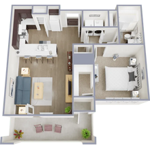 Avenue on 34th in Houston, TX - Foto de edificio - Floor Plan