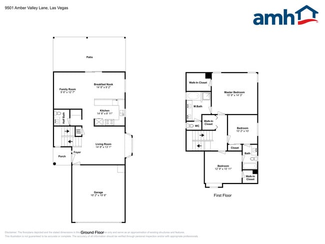 9501 Amber Valley Ln in Las Vegas, NV - Building Photo - Building Photo