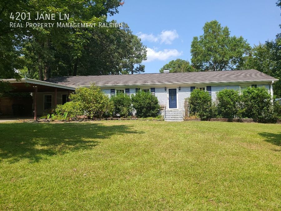 4201 Jane Ln in Raleigh, NC - Building Photo