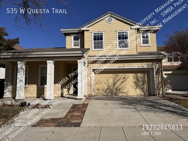 535 W Questa Trail in Mountain House, CA - Building Photo - Building Photo