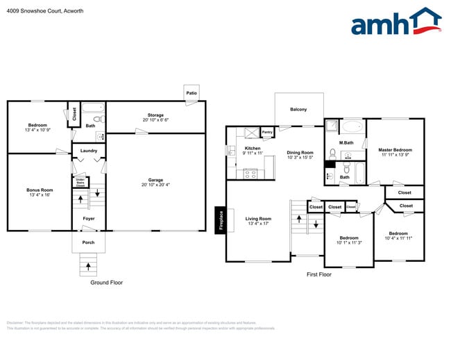 4009 Snowshoe Ct NW in Acworth, GA - Foto de edificio - Building Photo