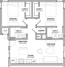 Cabana Aldea in Glendale, AZ - Building Photo - Floor Plan