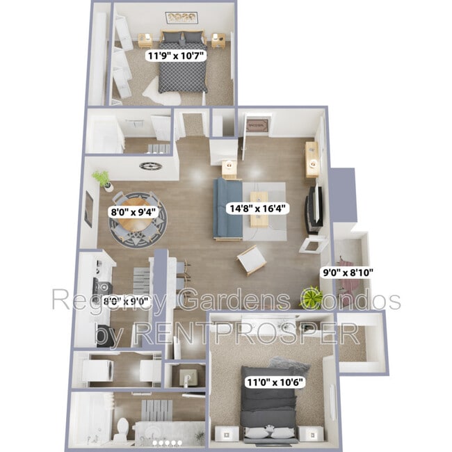 property at 4367 Thornbriar Ln