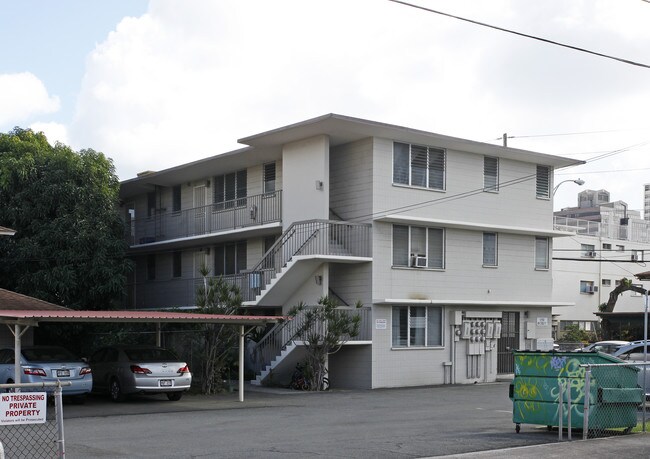 1250 Rycroft St in Honolulu, HI - Foto de edificio - Building Photo