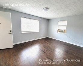 1808 Crest Hill Ave, Unit 1 in Cincinnati, OH - Building Photo - Building Photo