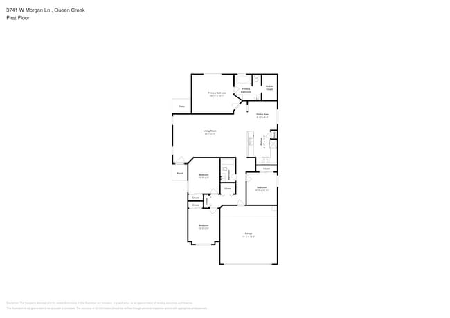 3741 W Morgan Ln in Queen Creek, AZ - Foto de edificio - Building Photo