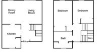 2BR/1BA - 1 to 3 bedrooms Contact for Rates - Creekside Apartments in Leechburg, Pennsylvania