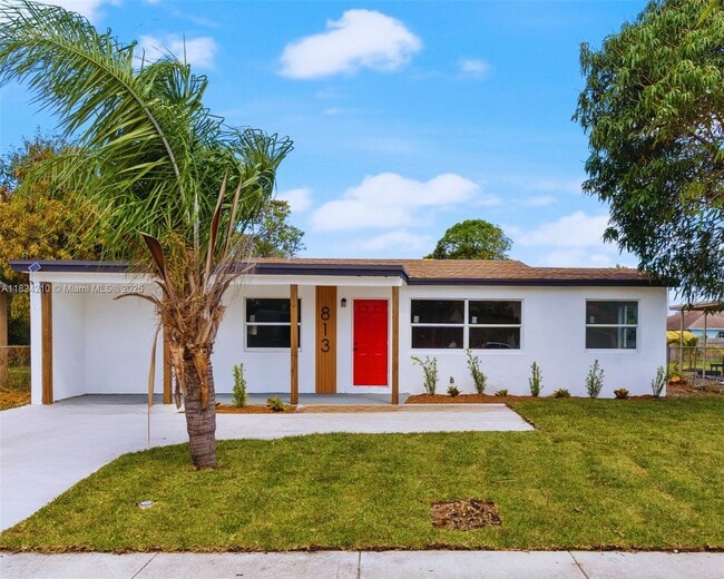 property at 813 SW 3rd Ct