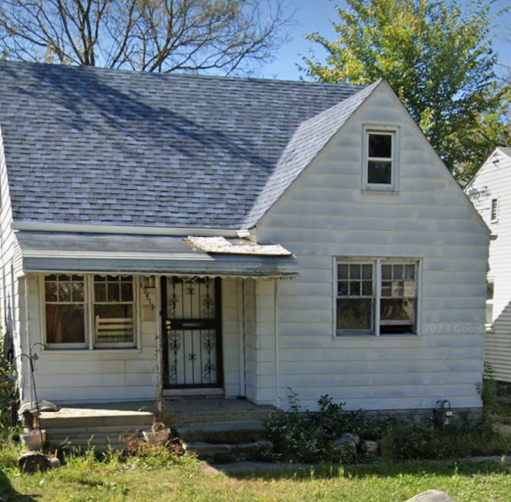 19411 Albion Ave in Detroit, MI - Foto de edificio