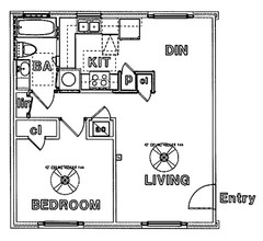 Guild Park Apartments in San Antonio, TX - Building Photo - Floor Plan