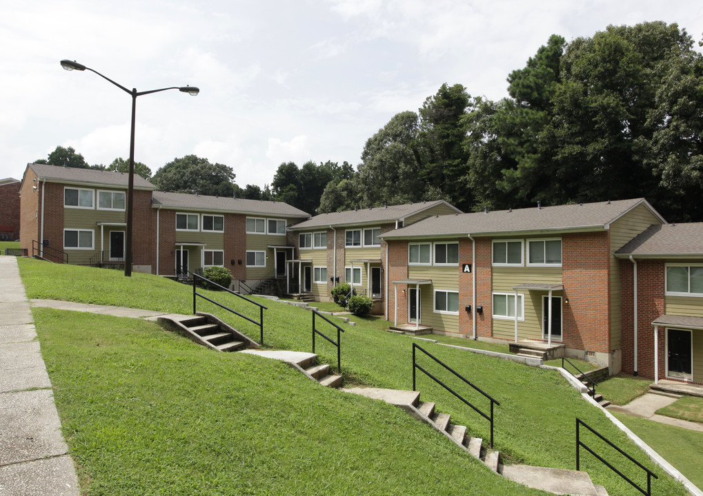 King Lake Townhomes in Atlanta, GA - Foto de edificio