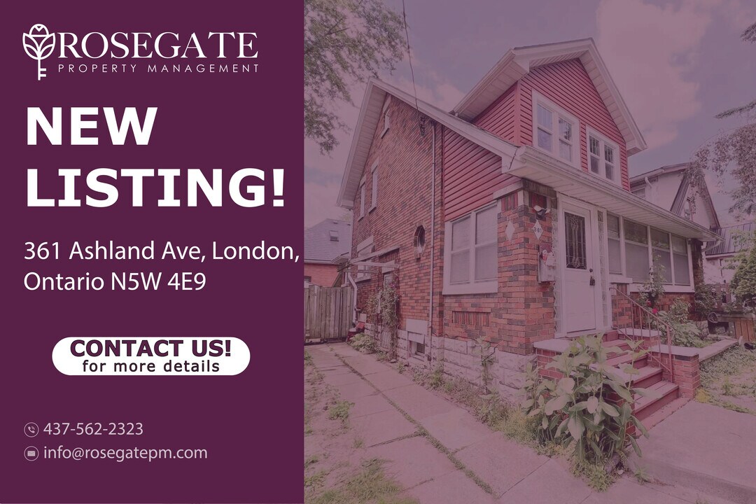 Spacious 4 Bed 3 Bath Semi-Detached Home i in London, ON - Building Photo