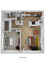 Dove Hollow in Allen, TX - Foto de edificio - Floor Plan