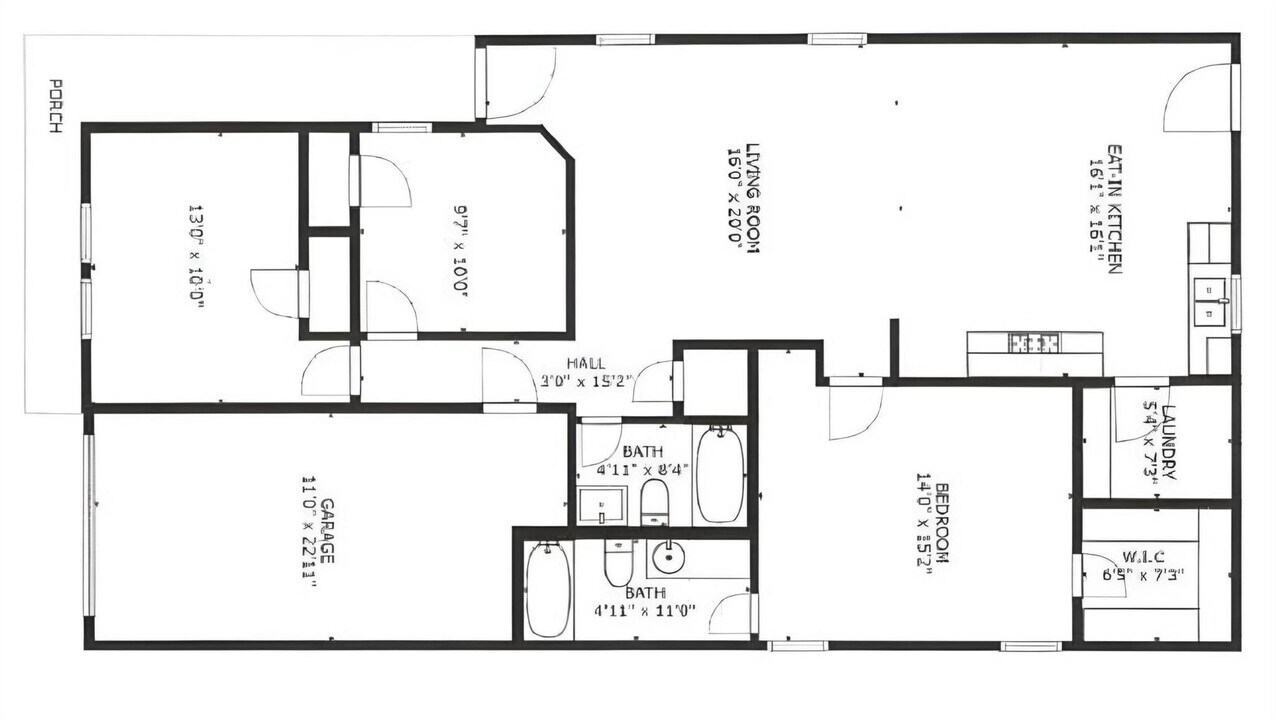 1204 Daniel St in Baytown, TX - Foto de edificio