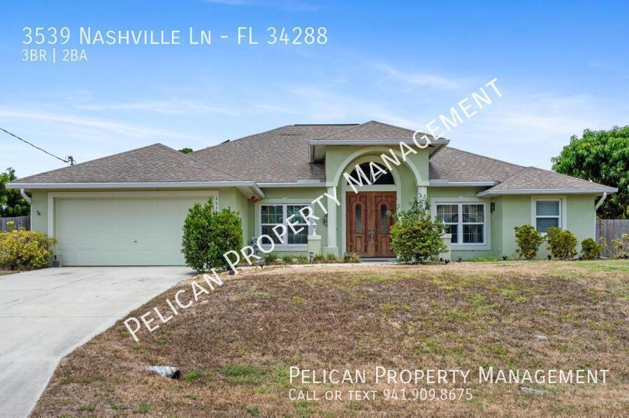 3539 Nashville Ln in North Port, FL - Building Photo