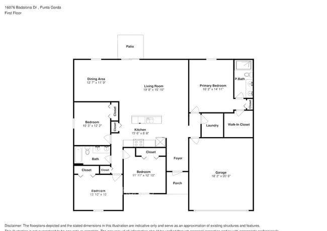 16076 Badalona Dr in Punta Gorda, FL - Foto de edificio - Building Photo