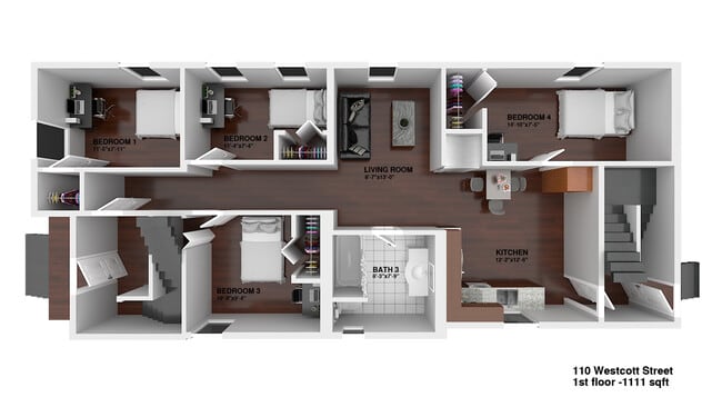 property at 110 Westcott St