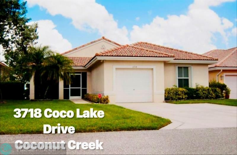 3718 Coco Lake Dr in Coconut Creek, FL - Building Photo