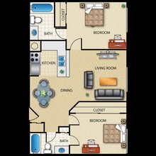 4101 Oakwood Ave in Los Angeles, CA - Building Photo - Floor Plan