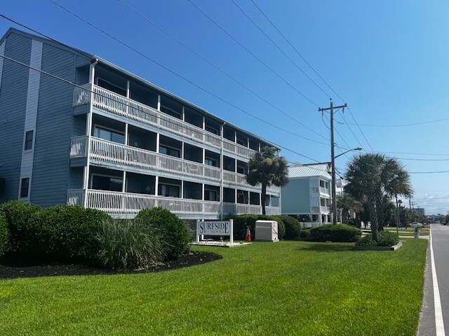 1210 N Ocean Blvd, Unit Surfside by the Sea I 205 in Surfside Beach, SC - Building Photo