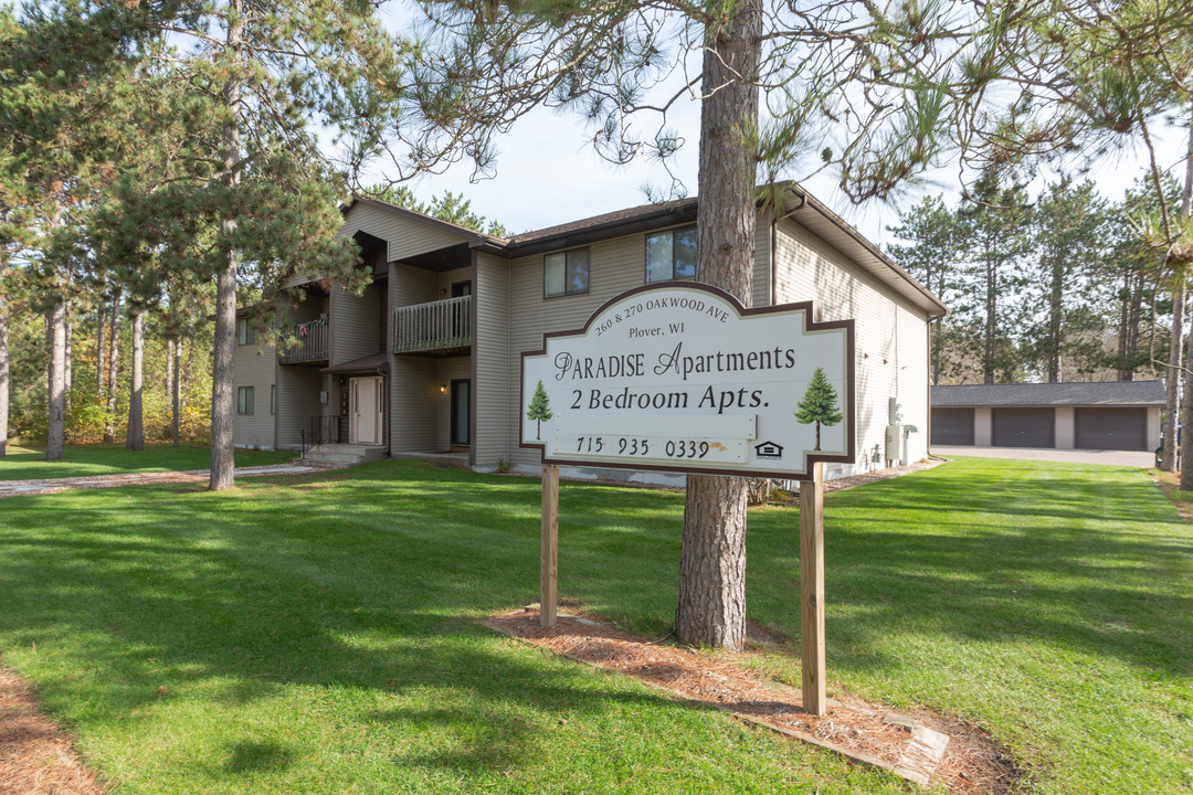 Paradise Apartments in Plover, WI - Building Photo