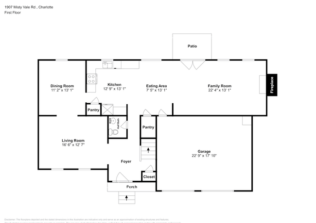 1907 Misty Vale Rd in Charlotte, NC - Building Photo - Building Photo