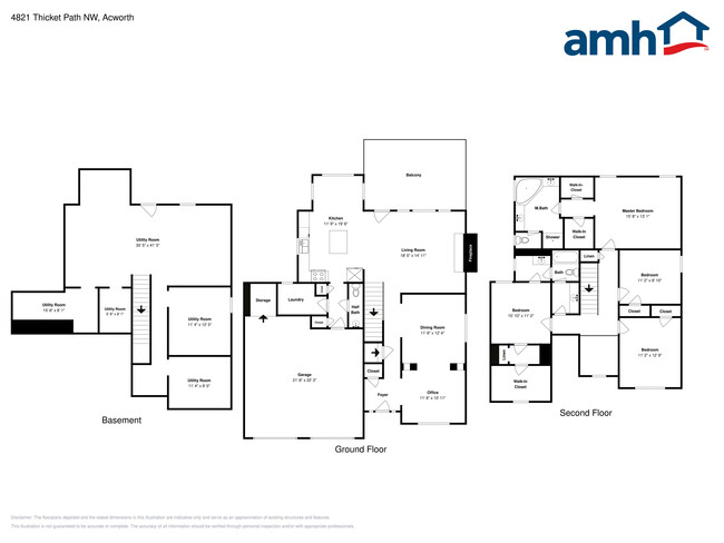 4821 Thicket Path NW in Acworth, GA - Foto de edificio - Building Photo