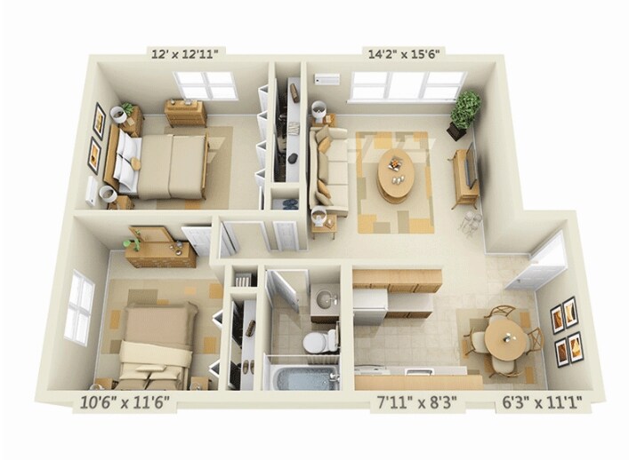 Linden Park Apartments Steger, IL Apartments