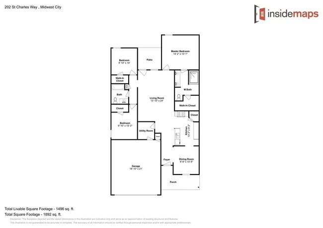 202 St Charles Way in Midwest City, OK - Building Photo - Building Photo