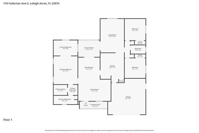 710 Fullerton Ave S in Lehigh Acres, FL - Building Photo - Building Photo
