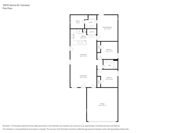 10519 Varmus Dr in Converse, TX - Foto de edificio - Building Photo