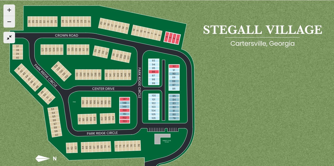 Stegall Village in Emerson, GA - Building Photo