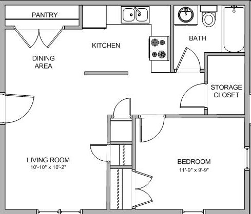 Osceola Estates Apartments in Osceola, IA - Building Photo - Floor Plan