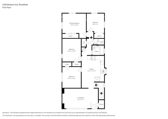 4329 Madison Ave in Brookfield, IL - Foto de edificio - Building Photo