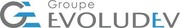 Property Management Company Logo Groupe Evoludev