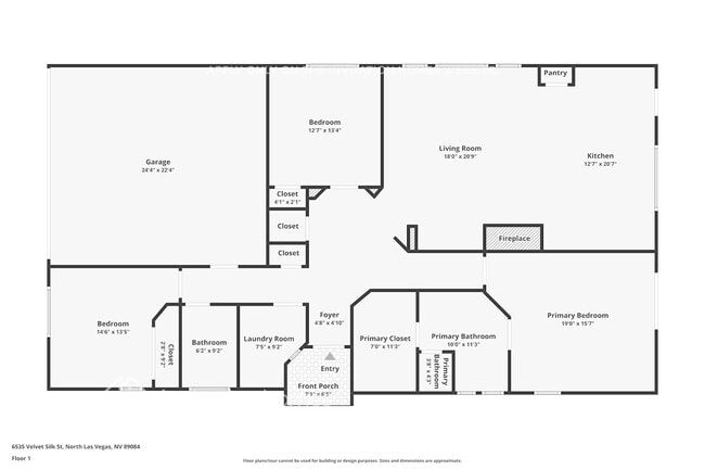 6535 N Velvet Silk St in North Las Vegas, NV - Building Photo - Building Photo