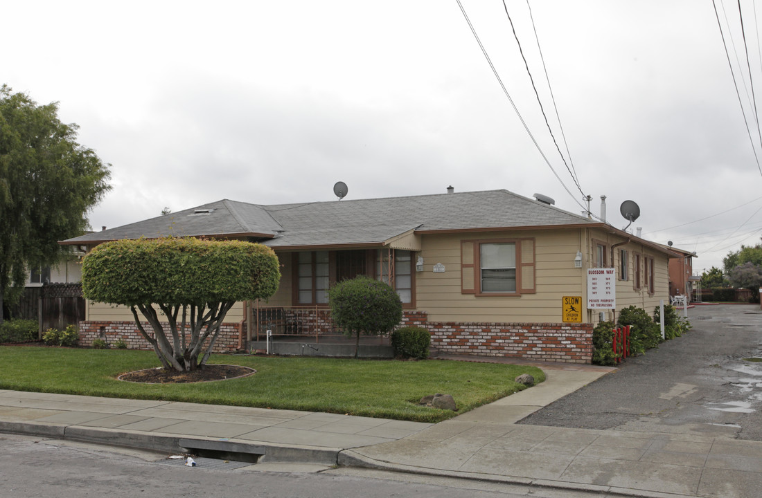 181 Blossom Way in Hayward, CA - Building Photo