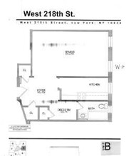 560 West 218th Street in New York, NY - Building Photo - Floor Plan