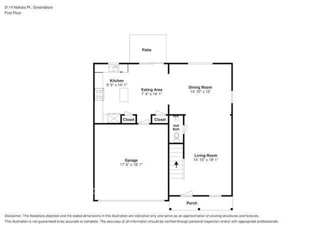 5114 Nokota Pl in Greensboro, NC - Foto de edificio - Building Photo