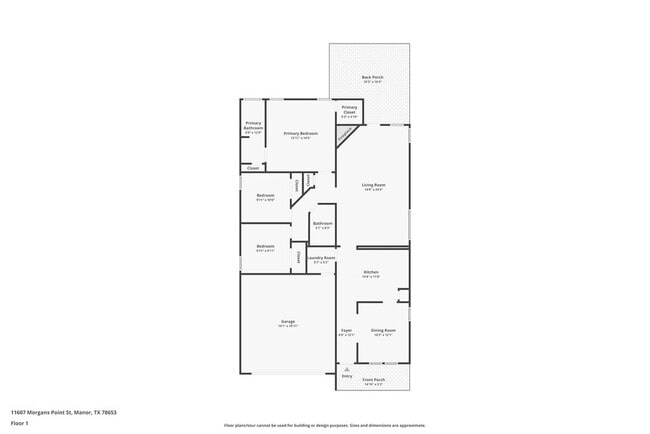 11607 Morgan's Point St in Manor, TX - Building Photo - Building Photo