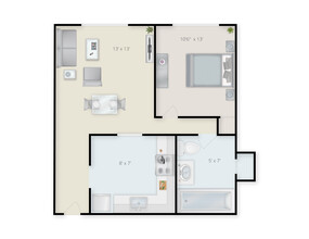 Montani Towers in Wheeling, WV - Building Photo - Floor Plan