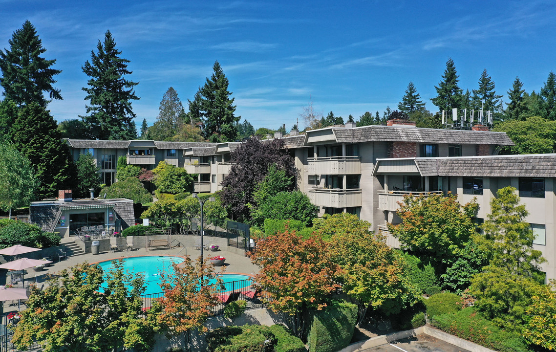 Le Chateau Apartments in Bellevue, WA - Foto de edificio