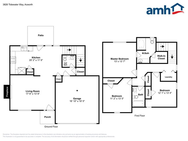 3826 Tidewater Way NW in Acworth, GA - Building Photo - Building Photo