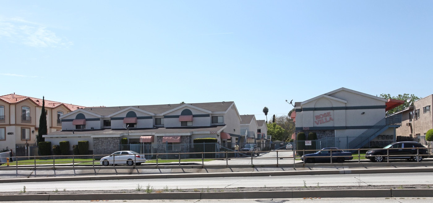 Rose Villa Apartments in San Gabriel, CA - Foto de edificio