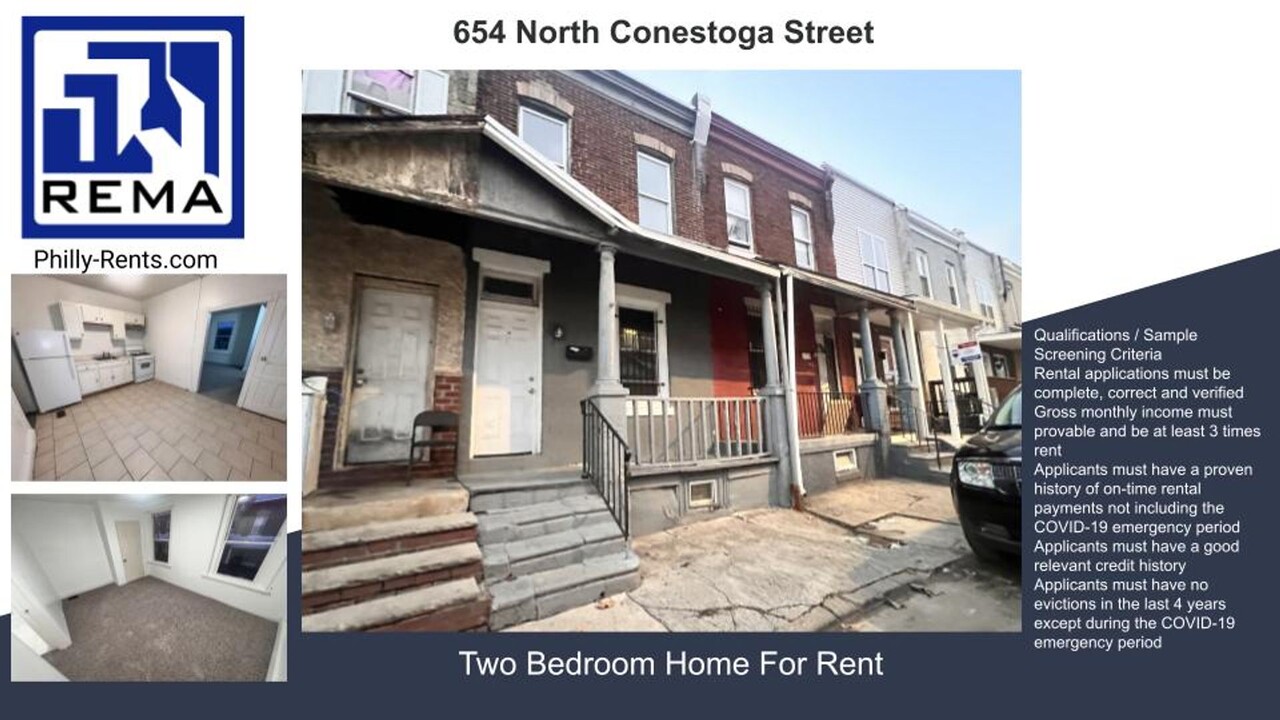 654 N Conestoga St in Philadelphia, PA - Building Photo