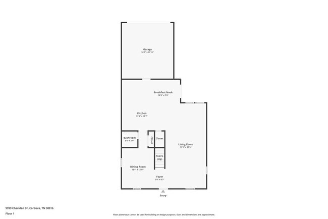 9999 Chariden Dr in Cordova, TN - Foto de edificio - Building Photo