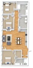 East High Lofts in Sioux City, IA - Foto de edificio - Floor Plan