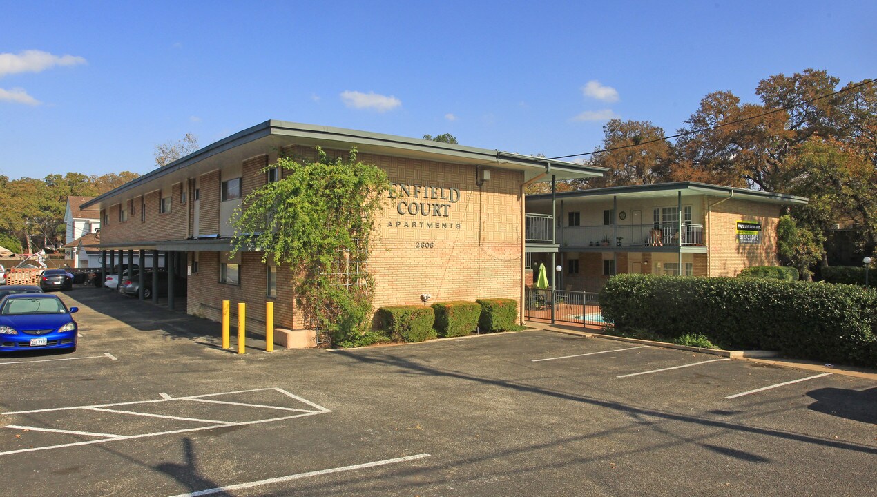 Enfield Court Apartments in Austin, TX - Building Photo